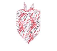 Yurosiay Bandeau pour chien Écharpe d'Halloween pour animaux de compagnie Foulard triangulaire Convient aux chiens et aux chats Halloween Fête à thème Accessoires de costume pour chiens Figure 5