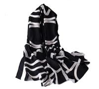 Yurosiay Écharpe en soie pour femme - Mode fine - Imitation soie - Foulard en satin élégant - Pour le travail - Doux et léger - Étole - Serviette de plage - Écharpe d'été pour femme - 90 × 180 cm -