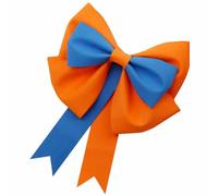 Yurosiay Nœuds géants à faire soi-même - Super grand nœud décoratif bicolore - À suspendre - Pour mariage, voiture - Grand nœud décoratif pour fête et maison - Multicolore - 2# 50 cm