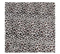 Yurosiay Tissu en velours - 150 x 100 cm - Motif tigre - Zèbre - Léopard - Tissu décoratif en velours - Vendu au mètre - Doux - Tissu imprimé d'un côté - Pour couture et décoration - 17#