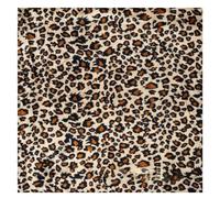 Yurosiay Tissu en velours - 150 x 100 cm - Motif tigre - Zèbre - Léopard - Tissu décoratif en velours - Vendu au mètre - Doux - Tissu imprimé d'un côté pour la couture et la décoration - 3#