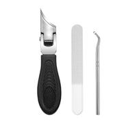 Yurosuis Coupe-Ongles Incliné - Pour Ongles Incarnés Spécialisé - Outil Ergonomique Anti-Dérapant à Angle Biseauté pour Précision Maison Voyage Soin