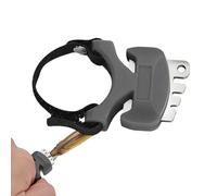 Yurosuis Coupeur De Ligne Tressée - Outil de Coupe de Fil à Bague de Doigt | Pinces à Fil Portables pour la Pêche | pour la Pêche sur Glace, Le Rivage, Le Camping, l'Étang, Le Kayak, Le Lancer, en