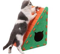 Yurosuis Griffe Chat Tapis,Plaques De Griffoir Triangulaires en Feutre - Matériel pour Animaux Tapis d'escalade pour Exercice Repos Protection des Meubles Éducation Féline