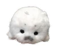 Yurosuis Peluche Phoque Pendentifs Mignons Petits Doux Et Réalistes | Jouet en Peluche Phoque Bourré pour Déco Maison Adolescents Adultes Cadeau