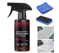 Yurosuis Revêtement Pour Voitures, Pulvérisateur Multifonction Sans Eau Action Rapide 120 Ml, Spray Revêtement Auto Effet Rapide, Pour le Détailing Extérieur, Lavage Automobile et le Nettoyage Auto