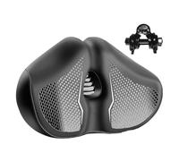 Yurosuis Selle pour Vélo Route | Selle Femme Transpirable - Coussin Antidérapante Antichoc Mousse Rembourrée - Pièce De Rechange Équipement Fitness Cyclisme pour Vélo Route Balade