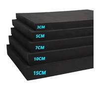 YURRO Plaque en Mousse de Polyuréthane Expansé Haute Densité, 45d pour Canapé Matelas, Multifonctionnelle Durable à Recouvrir 12cm (120x40cm, 15cm)