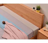 YURRO Pont de lit comble de lit, comble l'écart entre la tête de lit et le matelas, long arrêt d'oreiller en mousse à mémoire de forme avec housse amovible, soulagement du cou et de la colonne