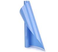YURROAD 100cm x 30cm - Flex Thermocollant pour Tissu Thermocollant Vinyle Transfert de Chaleur (Bleu Ciel)
