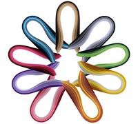 YURROAD 36 Couleurs 900 Bandes Ensemble de Quilling Papier 10 mm x 39 cm pour bricolage Quilling Paper Arts, DIY Cadeau, Décoration de Maison