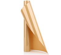 YURROAD Flex Thermocollant Marron, 100cm X 30cm Vinyle Thermocollant Rouleau HTV Flex Thermocollant pour Tissu, T-shirts, Vêtements, Vinyl Thermocollant Brun