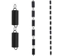 yurstcggh Descente de Gouttière Chaine,Chaine de Gouttière,Durable,Prévention de la Rouille,Remplacement pour Les Descentes Pluviales,Système de Déviation Pluviale avec Coupes 4m