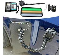 yurstcggh Lumière PDR De Bosse De Voiture,Outils de Débosselage sans Peinture avec Deux Batteries + Station De Charge Rapide,Outil de Détection & Réparation des Bosses pour Variété de Véhicules