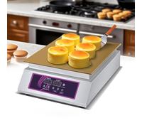 yurstcggh Machine à soufflés Professionnelle,Petite Machine à Gâteau,Corps en acier inoxydable, poignée anti-brûlure,Facile à Utiliser,Spécialité Française,Pour Dessert -Tête simple