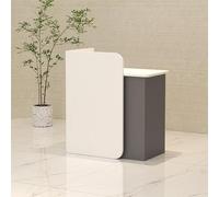 yurstcggh Petit Comptoir Caisse Debout,Accueil Comptoir De Réception pour Commerce,pour Bureau d'accueil,Salon De Beauté,Hall D'entrée 80×45×95cm