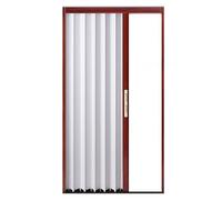 yurstcggh Porte Pliante D'intimité Internes pour Placard de Porte de Salle de Bain,Séparateur de Pièce Accordéon Extensible sur Mesure pour Cuisine, Salle de Bain 83×220cm