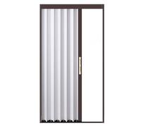 yurstcggh Porte Pliante D'intimité Internes pour Placard de Porte de Salle de Bain,Séparateur de Pièce Accordéon Extensible sur Mesure pour Cuisine, Salle de Bain 83×230cm