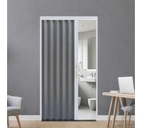 yurstcggh Porte Pliante D'intimité Internes pour Placard de Porte de Salle de Bain,Séparateur de Pièce Accordéon Extensible sur Mesure pour Cuisine, Salle de Bain 83×100cm