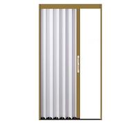 yurstcggh Porte Pliante D'intimité Internes pour Placard de Porte de Salle de Bain,Séparateur de Pièce Accordéon Extensible sur Mesure pour Cuisine, Salle de Bain 83×100cm
