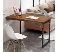 yurstcggh Table Pliante Murale Rabattable, Table Pliante Mur Cuisine,Bureau Mural Rabattable, Fixée Au Mur, Économiser De l'espace 90×60×75cm