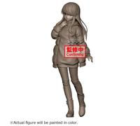 Figurine Banpresto Laid-Back Camp Rin Shima Noir 23 cm