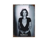 YURUOXIMAO Peintures Sur Toile Senza Cornice Gillian Anderson per gli uomini donne poster tela Wall Art Immagini per camera da letto Wall Art Regali Decor 50 * 70cm