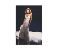 YURUOXIMAO Toile Oeuvre Peinture Senza Cornice Dalida Poster e Wall Art Modern Family camera da letto Decor 30 * 50cm