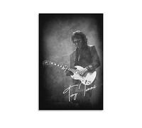 YURUOXIMAO Toile Peinture Senza Cornice Tony Iommi Tela decorativa Wall Art Soggiorno Poster Camera da letto 50 * 70cm