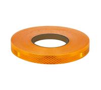 YUSAM Bande Réfléchissante De Danger D'avertissement À Haute Intensité La Nuit Bande De Marquage De Sécurité Auto-Adhésive 2CM * 45M,Jaune