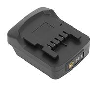 Yusat Adaptateur de Batterie Accessoires pour Outils électriques Pièces D'Outils Fixation D'outil Support de Connecteur de Convertisseur de Batterie ABS Compact avec Voyant Lumine