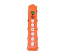 Yusat Boîte de Bouton-Poussoir de Commutateur de Palan de Télécommande de Grue 220V/500V COB-63A 500000 Durée de Vie électrique 1000000 Durée de Vie Mécanique avec Boîtier ABS pou