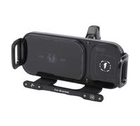 Yusat Chargeur de Voiture sans Fil avec Serrage Automatique et Charge | Support de Montage pour Bouche D'aération, motorisé avec Rotation à 90°, Construction en Verre PC+ABS, Compatible avec les