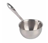 Yusat Chauffe-Beurre Tout-en-un, Petit Pot IH à Fond Plat, Mini Pot à Beurre en Acier Inoxydable, à Lait (150ML)
