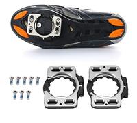 Yusat Cleats Paire de crampons de vélo à libération rapide pour chaussures de vélo, couvre-crampons, adaptateur, convertisseur
