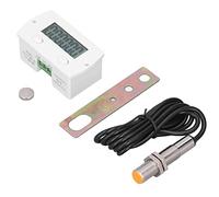Yusat Compteur à 6 Chiffres Compteur Numérique à 6 Chiffres électronique à Induction Magnétique 0-99999 Mini Interrupteur de Comptage Numérique Alimenté par Batterie avec