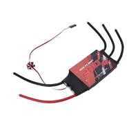 Yusat Contrôleur de Vitesse électronique ESC sans Balais 200 A pour Hélicoptère RC Multirotor à Voilure Fixe avec surintensité, Surtension, Protection contre la Surchauffe 3-7S Li