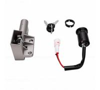 Yusat Cylindre de Serrure D'allumage électrique pour Moto Tout-terrain, avec 2 CléS de Remplacement pour Surron Light Bee X S, Interrupteur Marche/arrêt, Connecteur 2 Voies