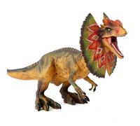 Yusat Jouet Dilophosaure, Figurine d'action de Dinosaure Réaliste avec Mâchoire Ouvrable et Volant de Cou Extensible pour l'enseignement Paléontologique, Décoration de la Maison