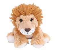 Yusat Jouet en Peluche Lion, Animal en Peluche Doux Assis pour Enfants 9,05 | Coton PP, Douceur Semblable à Celle D'un Nuage, Expression Réaliste, Bras Tombants pour Décoration, Compagnon de Sieste ou