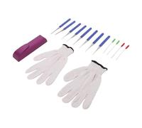 Yusat Kit D'extraction de assée 12 Pièces Outils D'extraction de n Acier Inoxydable avec Pointes en Acier à Ressort et Boîte de Rangement pour Serruriers Bureau à Domici