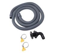 Yusat Kit D'installation de Pompe de Cale, 750 GPH Résistant à la Haute | Tuyau Flexible EVA + PE pour le Drainage Marin, Longueur de 6,56 Pieds, Raccord coudé à 90 Degrés de 19 Mm pour Bateaux et