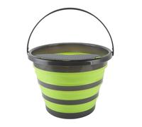 Yusat Machine à Laver Pliante 10L Nettoyage en Profondeur par Ultrasons Mini Machine à Laver Portable pour Sous-Vêtements Vêtements de bébé pour Hôtel Appartement Vert
