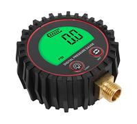 Yusat Manomètre Numérique 4 Unités LCD Lumineux Commutable pour Pneu de | Construction en Cuivre et ABS, Plage de 3 à 255 Psi, Précision de 0,1 %, Convient aux Voitures, Camions, SUV.