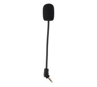 Yusat Microphone de Remplacement pour Casque de Jeu, Suppression du Bruit, Détachable de 3,5 Mm, avec Couvercle en Mousse, Prise Plaquée Or Rotative à 360 DegréS, Compatible Kiston Cloud S