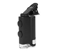 Yusat Microscope à Pince Portable 60-100X, Loupe LED pour L'observation