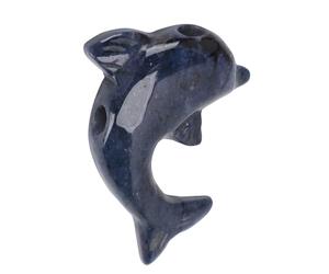 Yusat Pendentif en Forme de Dauphin, Bijoux en Pierres Précieuses en Cristal, Accessoires de Décoration pour Hommes et Femmes