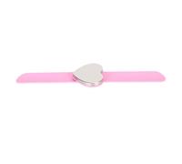 Yusat Porte-épingle à Cheveux Magnétique, Pince à Cheveux Magnétique, Bracelet, Coussin à épingles à Coudre avec Bracelet en Silicone en Forme de Cœur pour Coiffeur, Ta