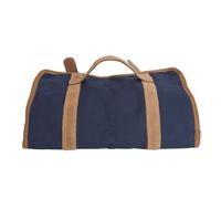 Yusat Sac à outils de barman portable de grande capacité avec bandoulière réglable pour le camping et les fêtes, bleu