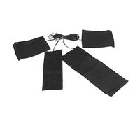 Yusat Tapis chauffant électrique USB à 3 vitesses, multifonction, chauffage rapide, léger, portable, pliable, lavable, imperméable et pliable pour la maison, l'extérieur, le bureau